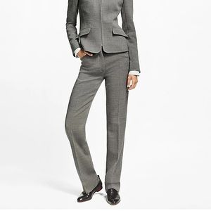 Brooks Brothers Classic Wool Trousers Dress Pants Grey NWT Size 10